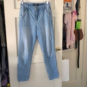 Ultra high rise mom jeans
